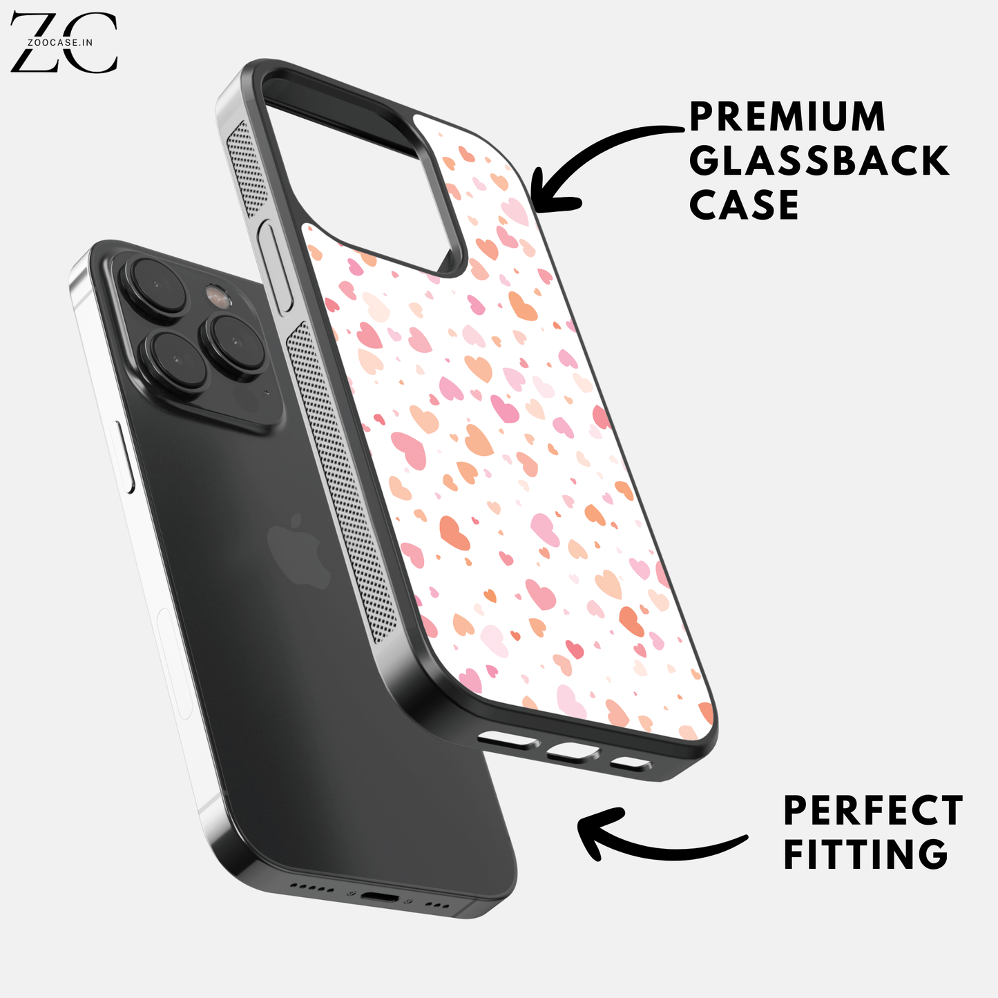 HeartStack Glassback Case