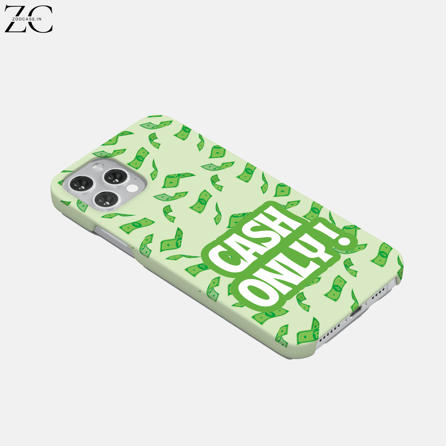 Cash Only Hard Phone Case