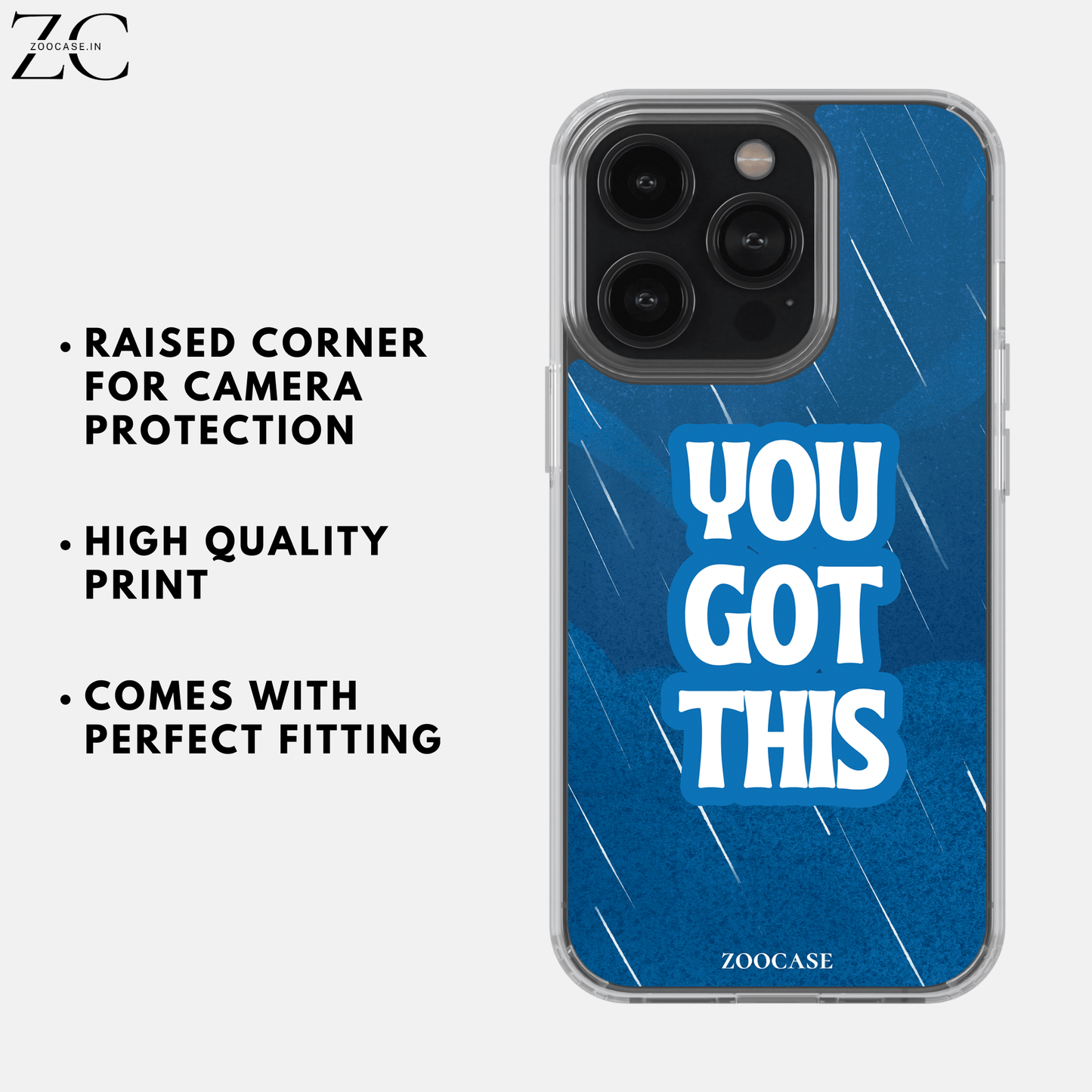 "You Got This" Silicon Case