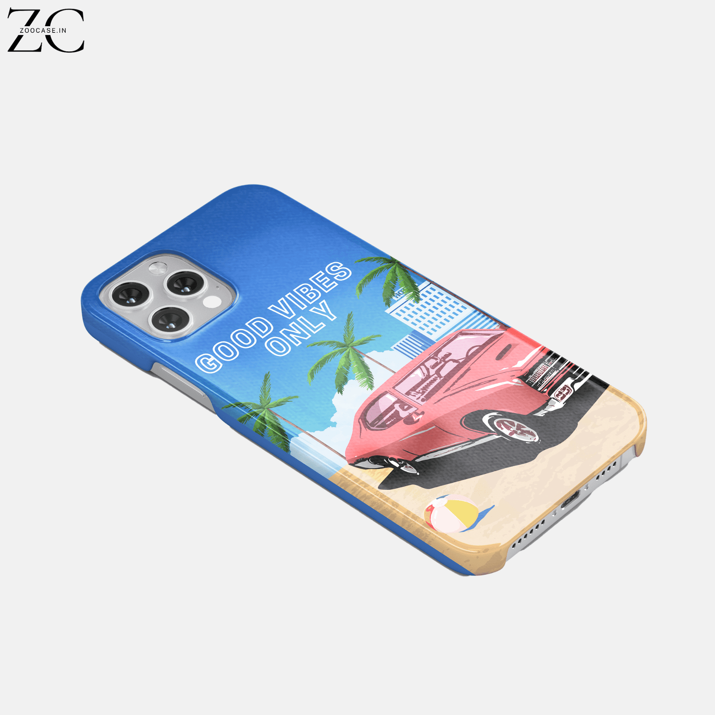 Good Vibes Only Hard Phone Case