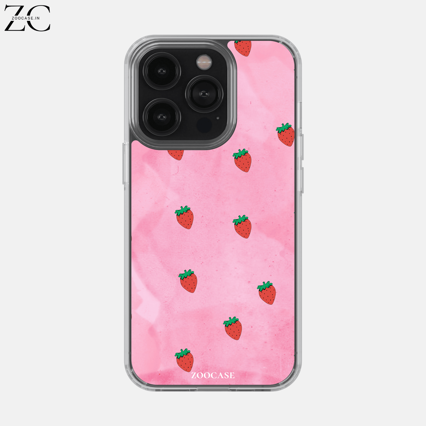 Strawberry Silicon Case