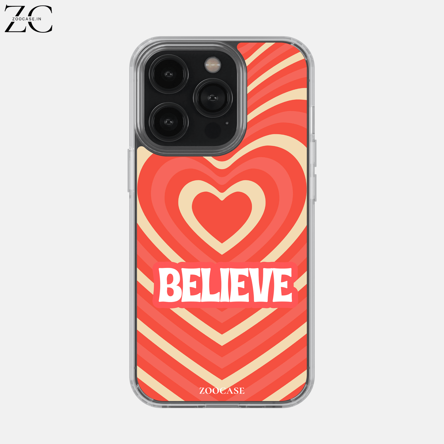 Believe Silicon Case