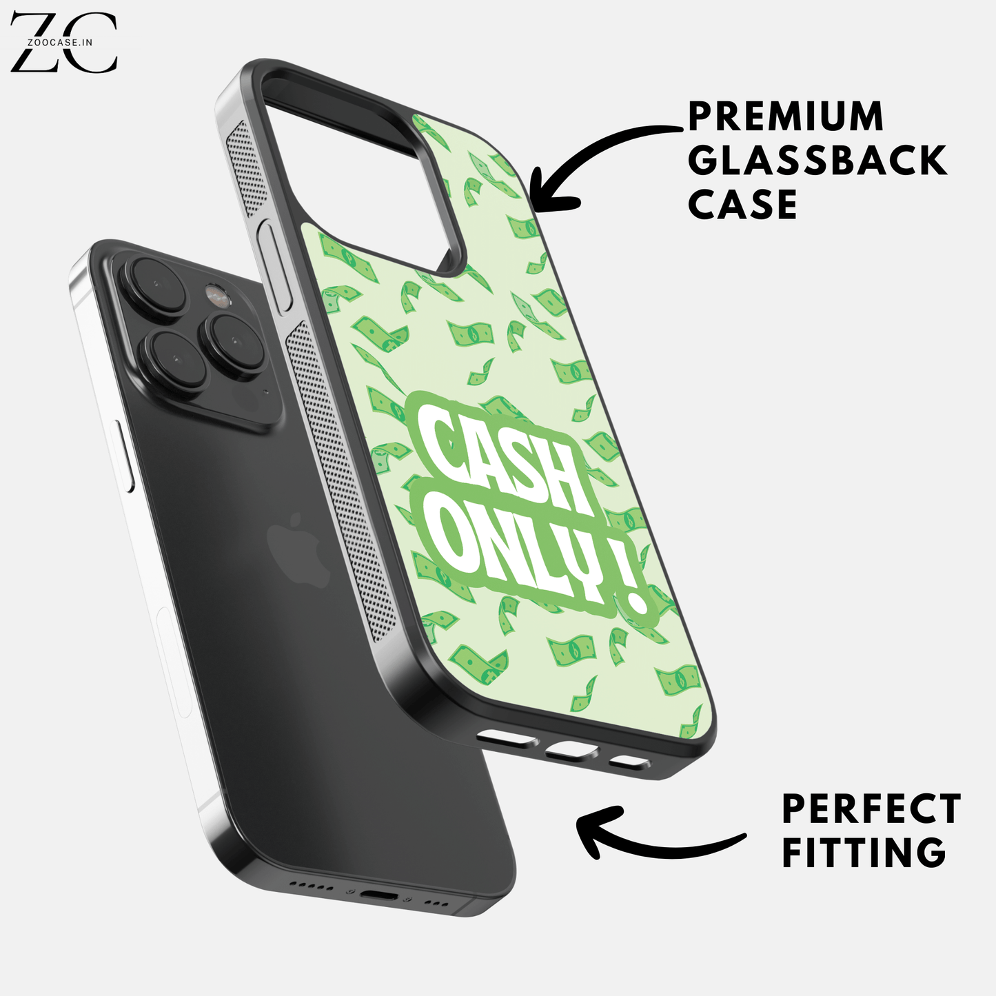 CashOnly Glassback Case