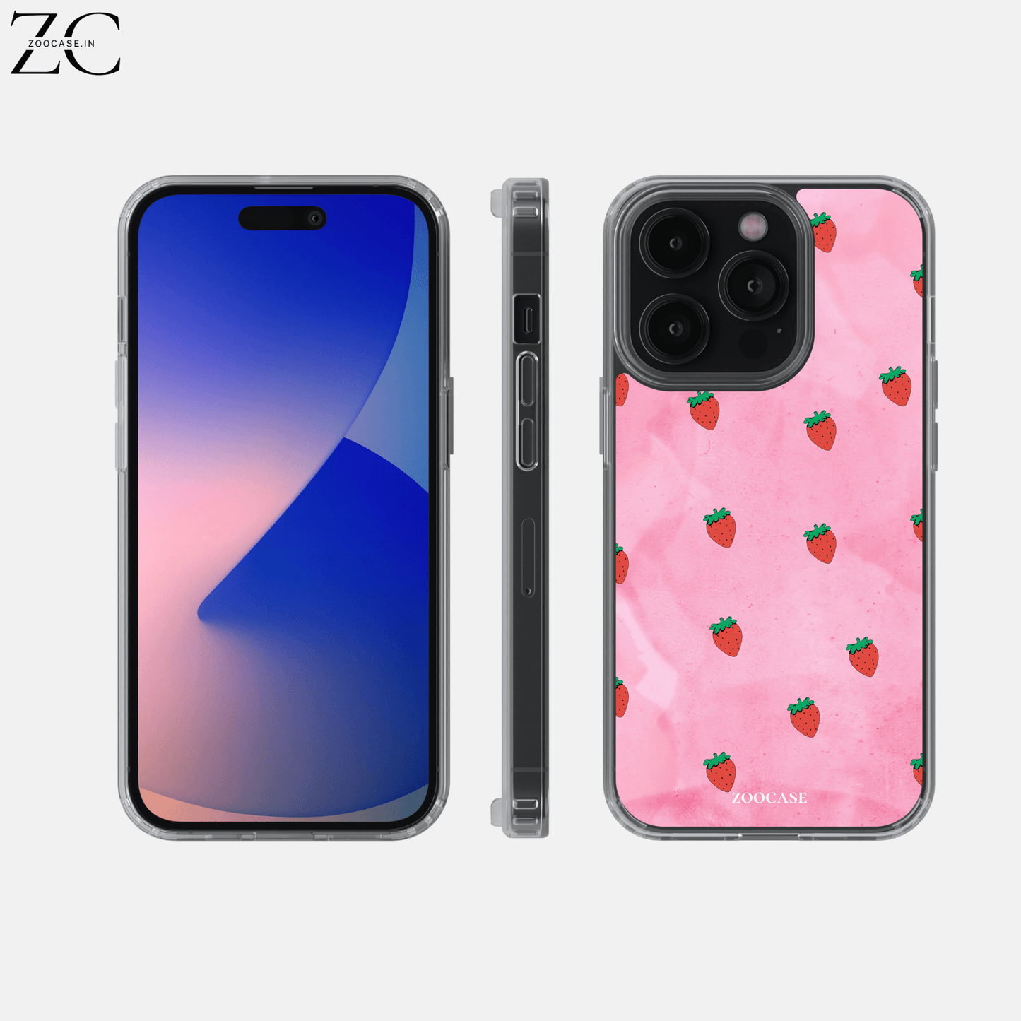 Strawberry Silicon Case