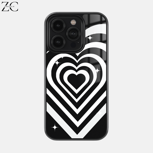 Black Hearts Glassback Case