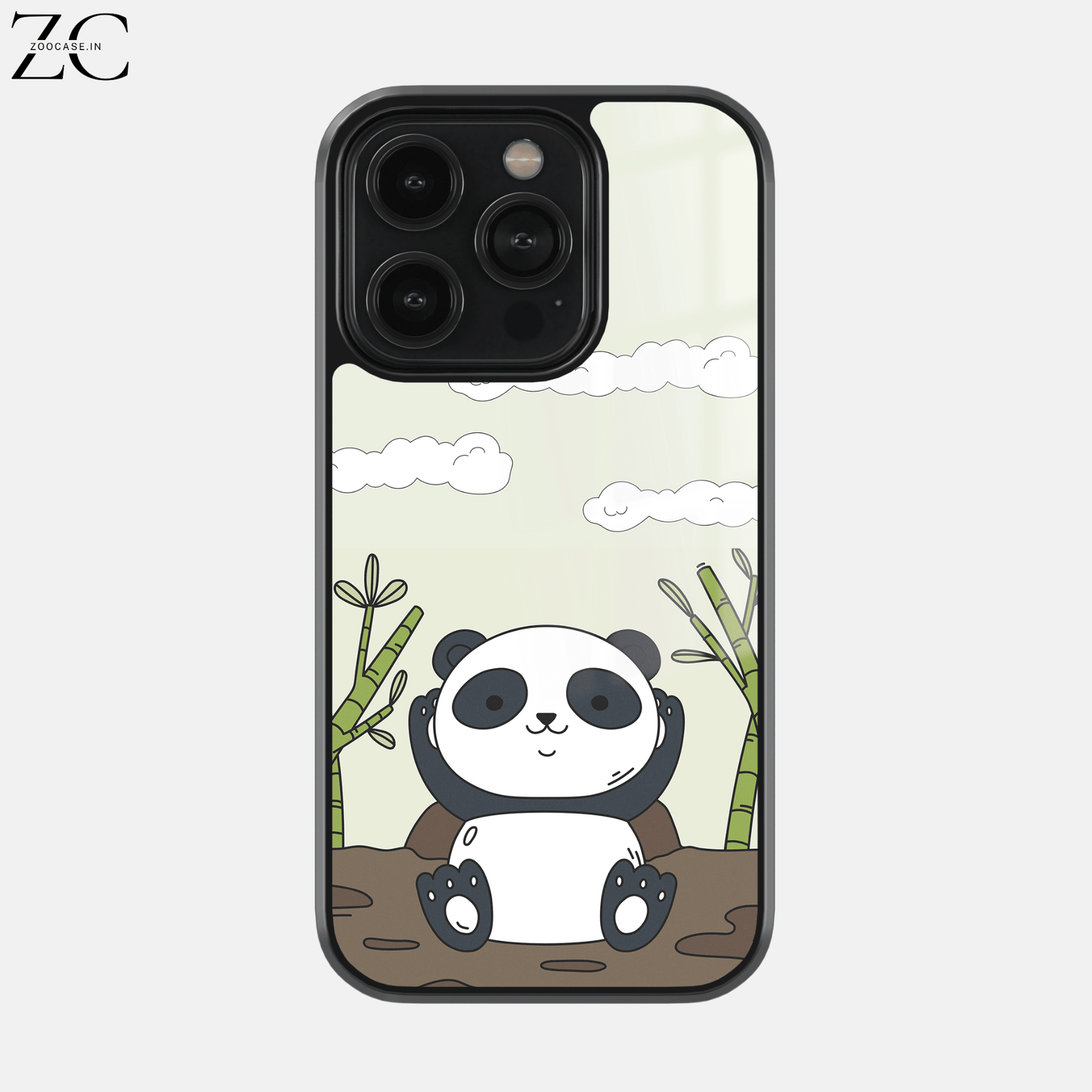 Panda Glassback Case