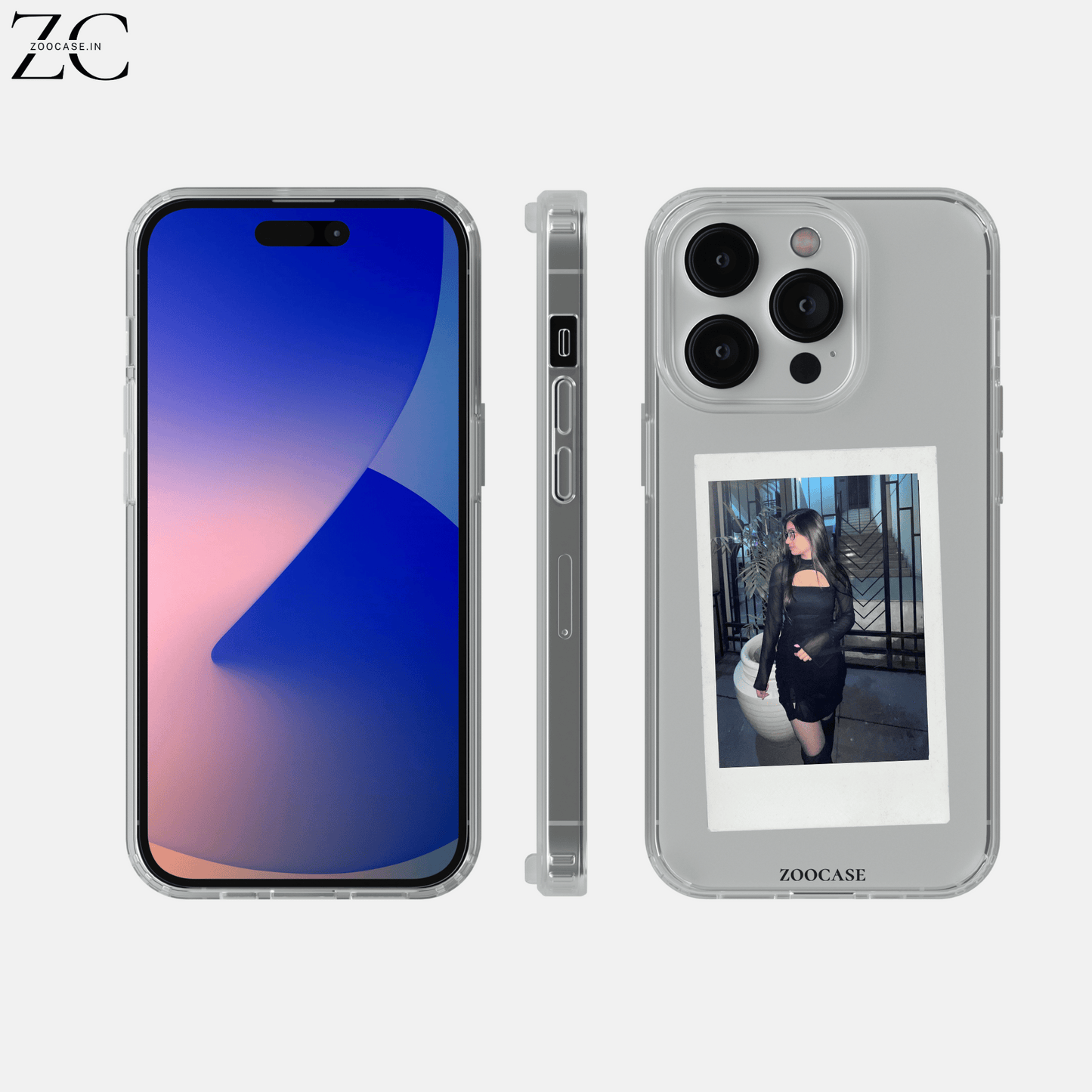 Customised Photo Transparent Silicon Cover