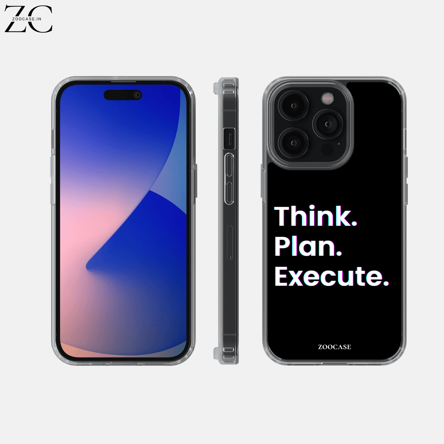 "Think:Plan:Execute" Silicon Case