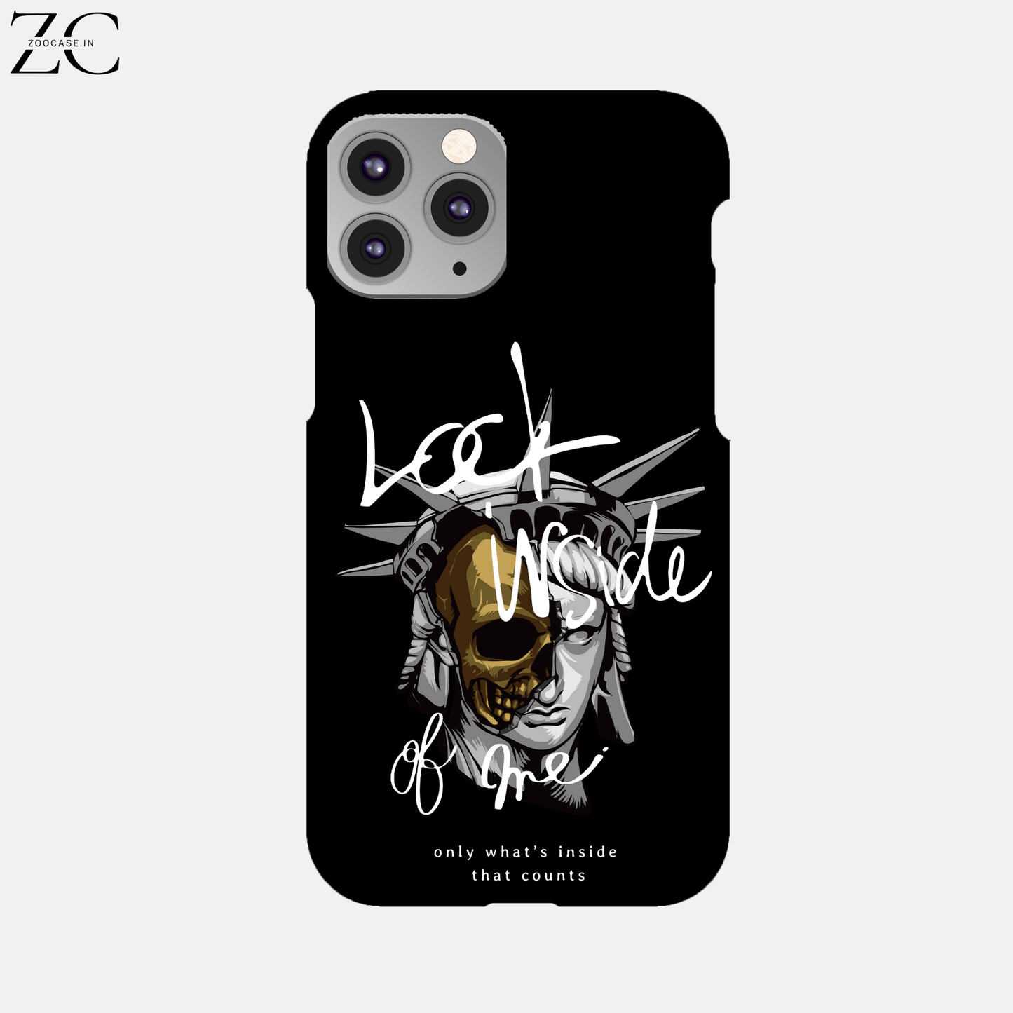 "Lock Inside" Hard Phone Case