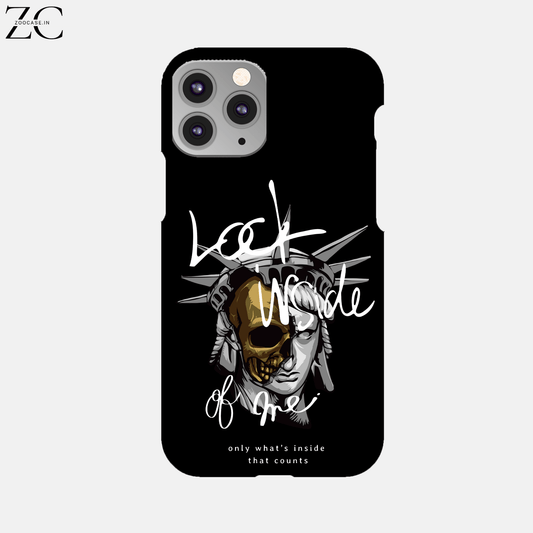 "Lock Inside" Hard Phone Case