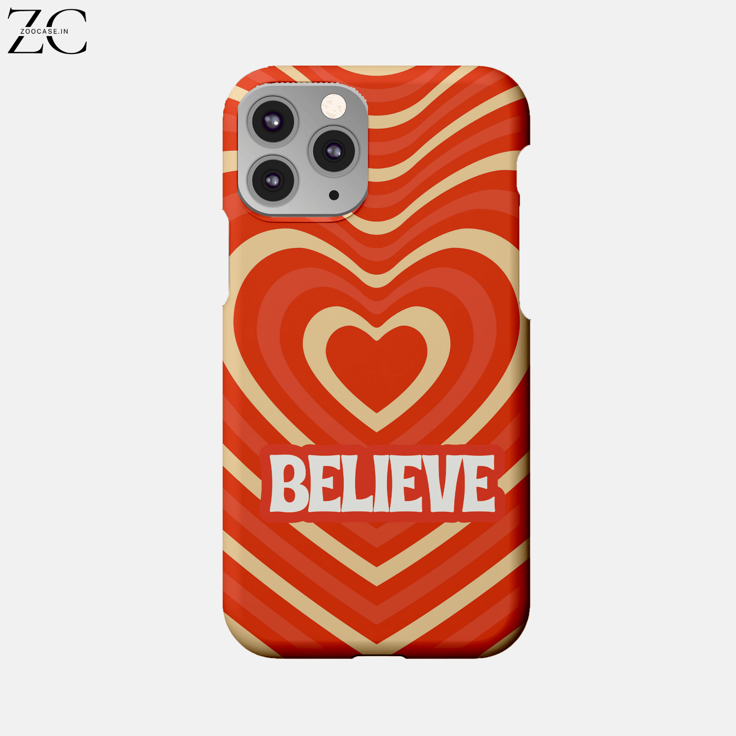 Believe Hard Phone Case