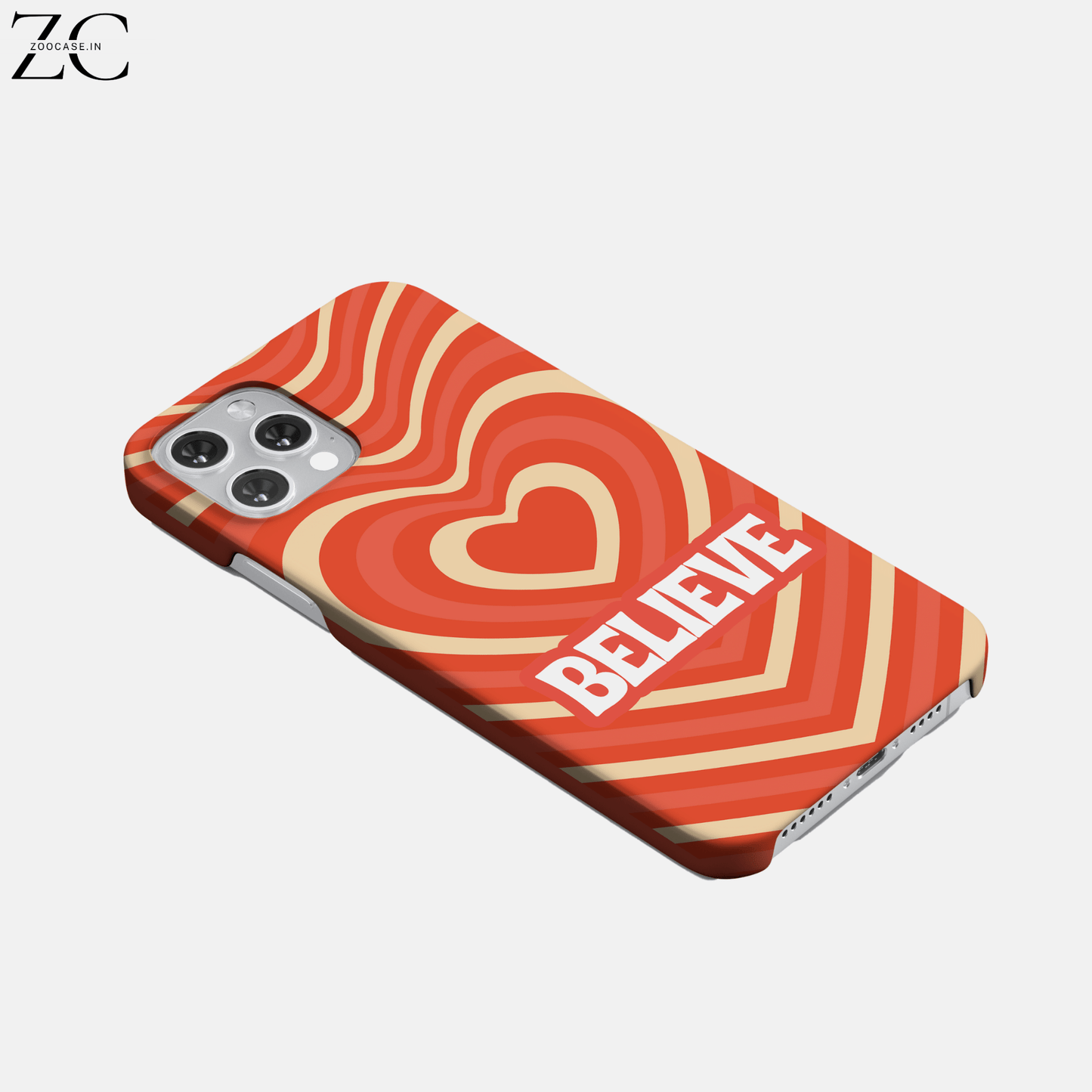 Believe Hard Phone Case