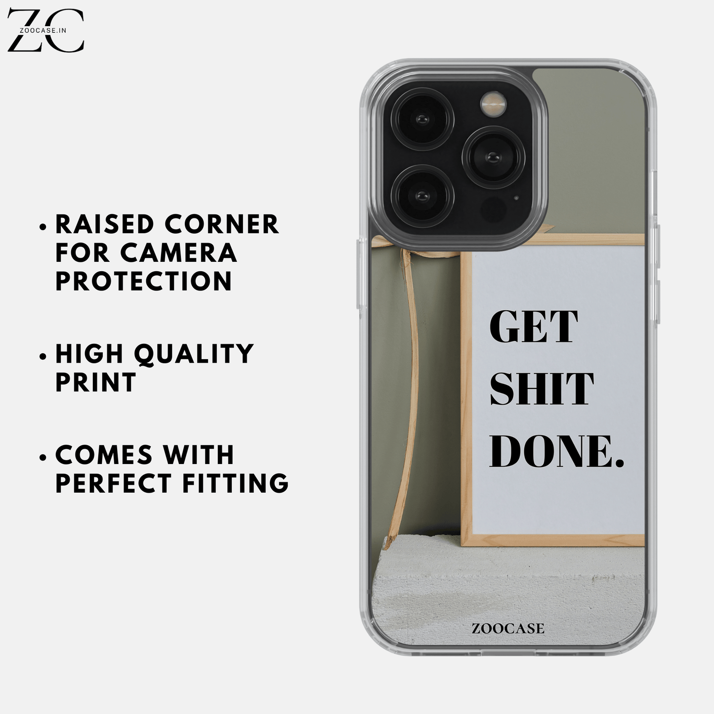 "Get Shit Done" Silicon Case