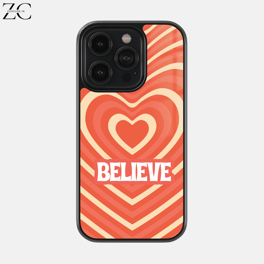 "Believe" Glassback Case