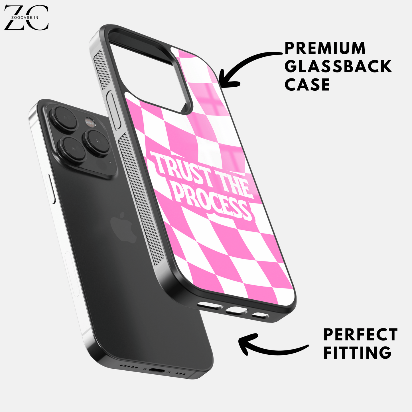 "Trust the Process" Glassback Case