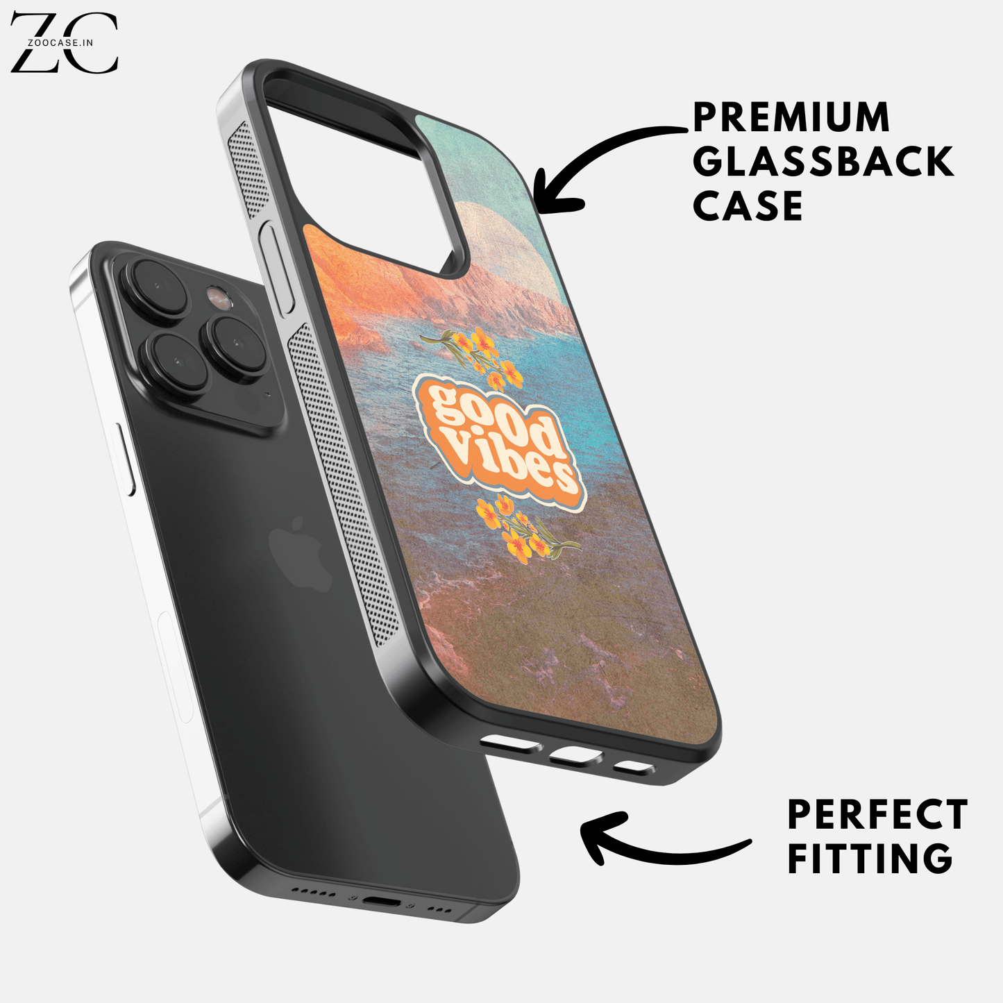 Good Vibes Only 2.0 Glassback Case