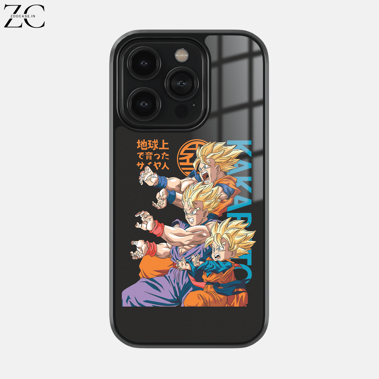 " Goku:Gohan:Goten" Glassback Case