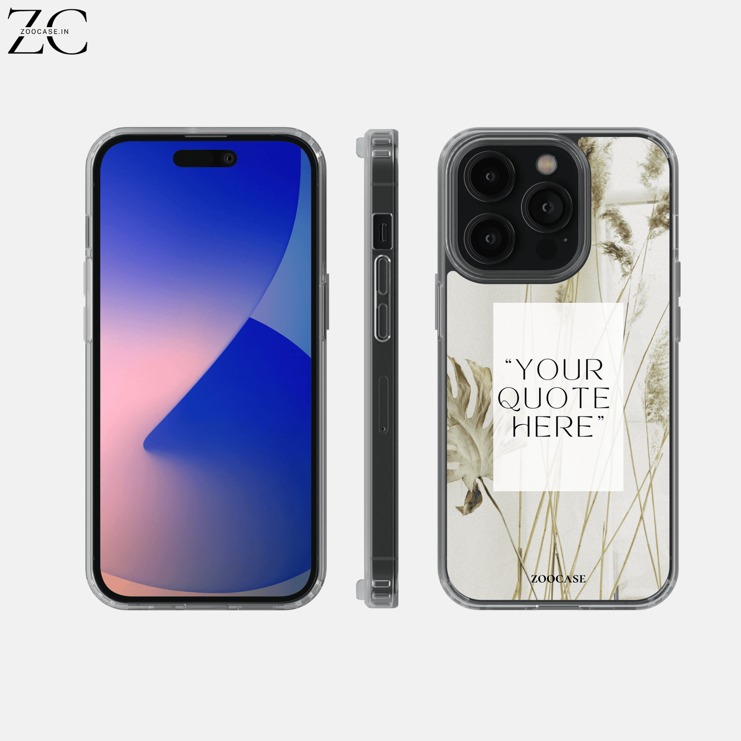 Customised Quote 3.0 Silicon Cover