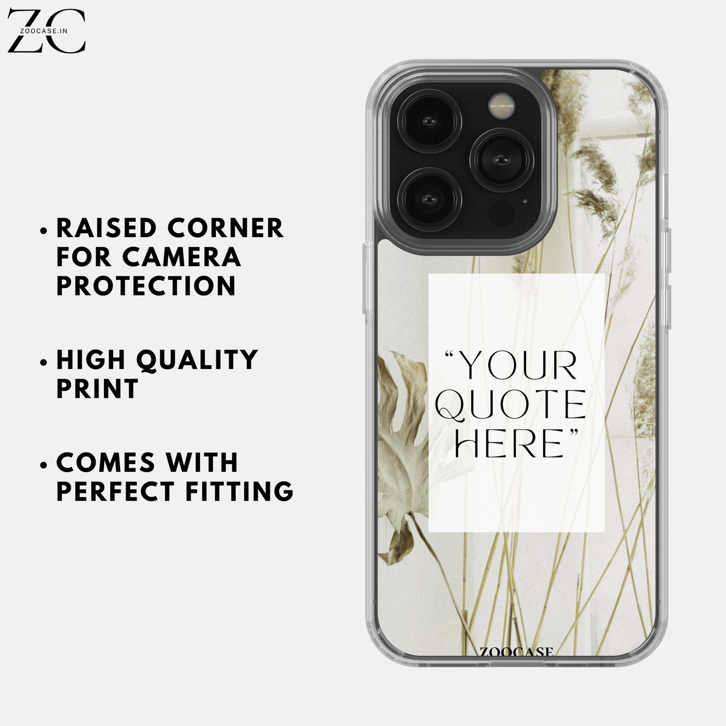 Customised Quote 3.0 Silicon Cover