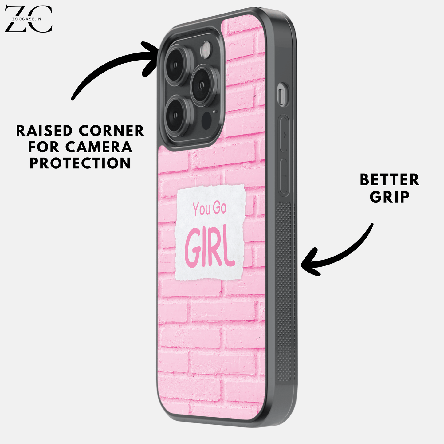 "You Go Girl" Glassback Case