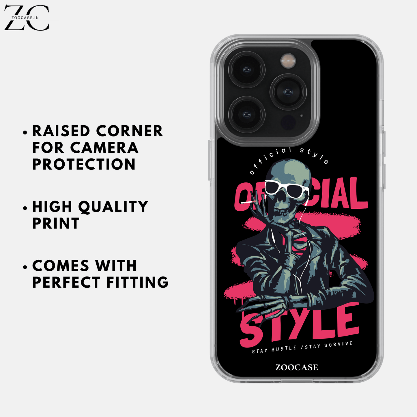 Official Style Silicon Case