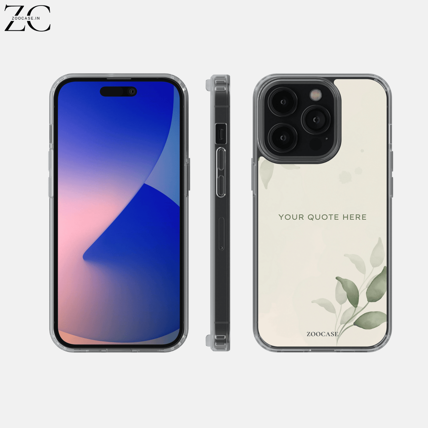 Customised Quote 8.0 Silicon Cover