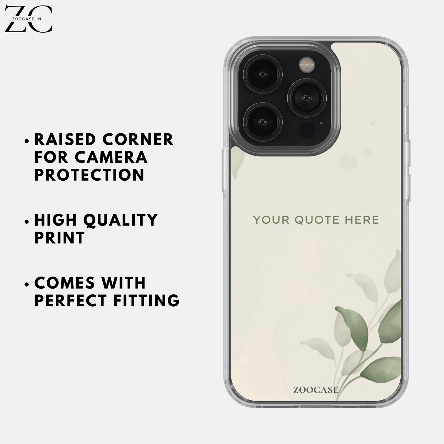 Customised Quote 8.0 Silicon Cover