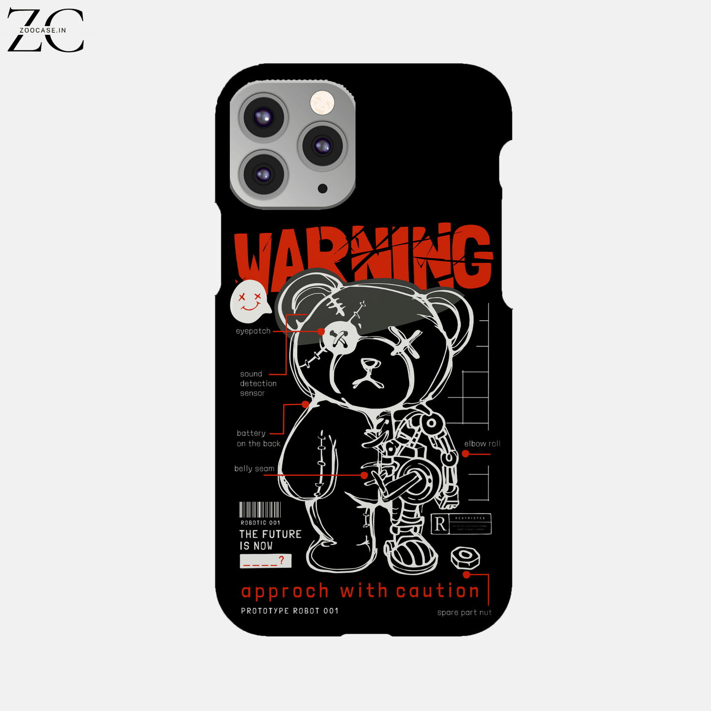 RoboBear Hard Phone Case