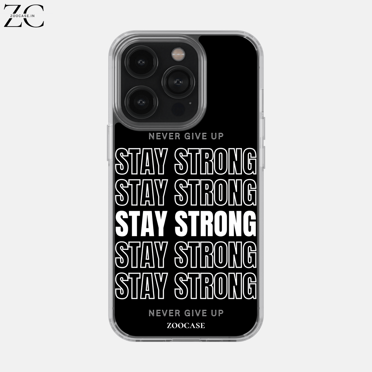 Stay Strong Silicon Case