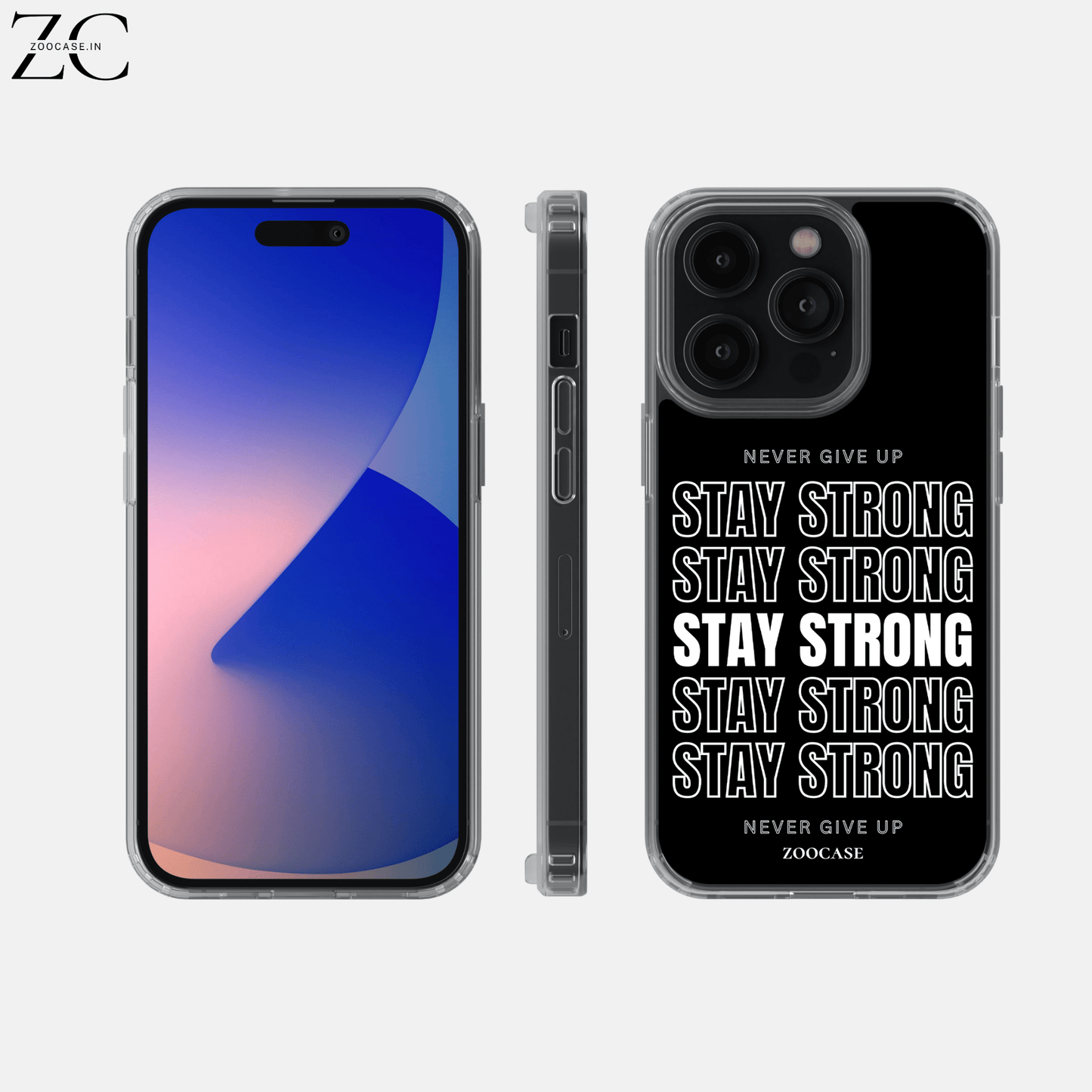 Stay Strong Silicon Case