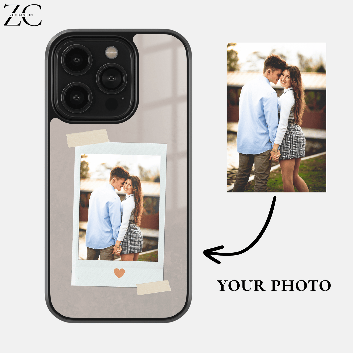 Customised Photo 2.0 Glassback Case