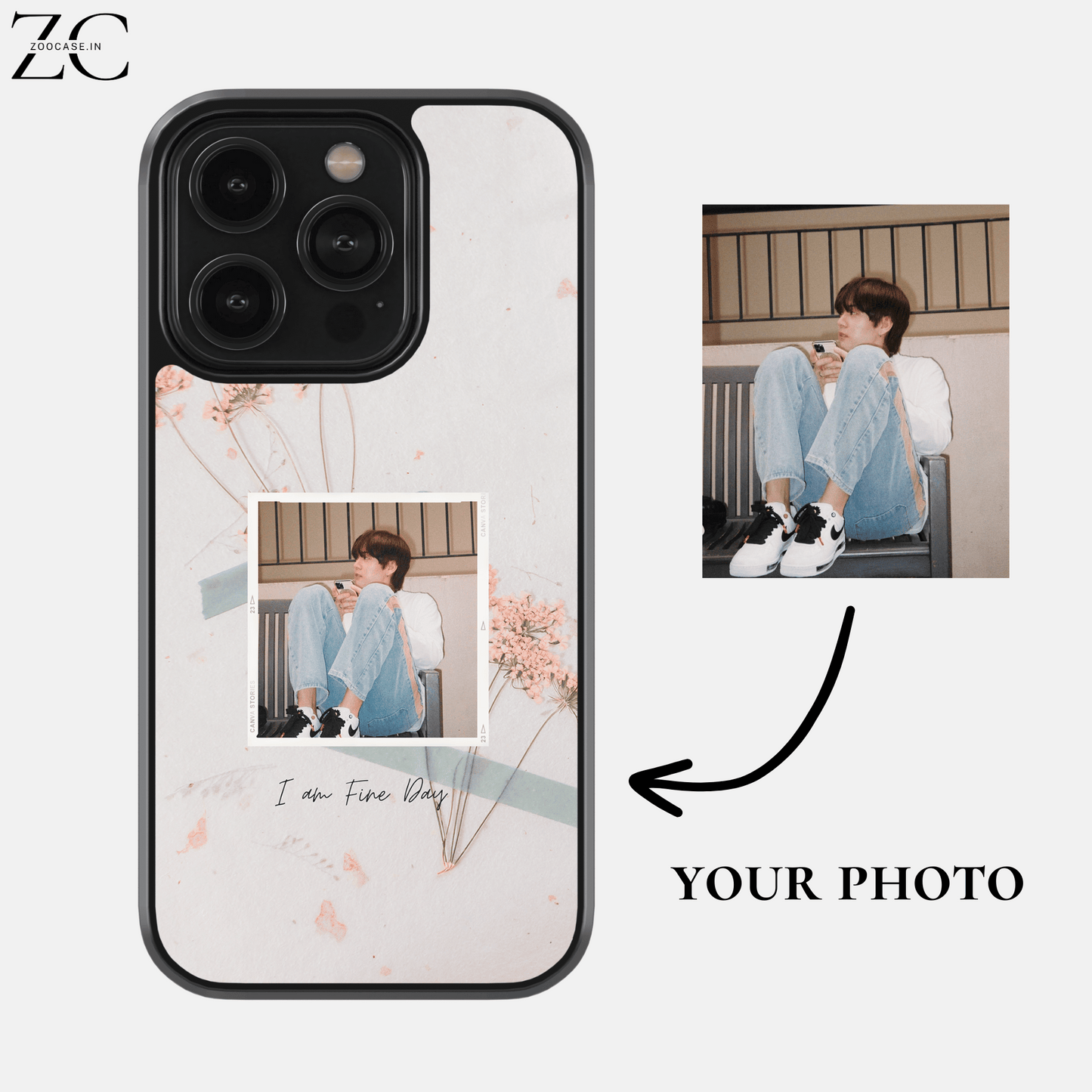 Customised Photo 4.0 Glassback Case