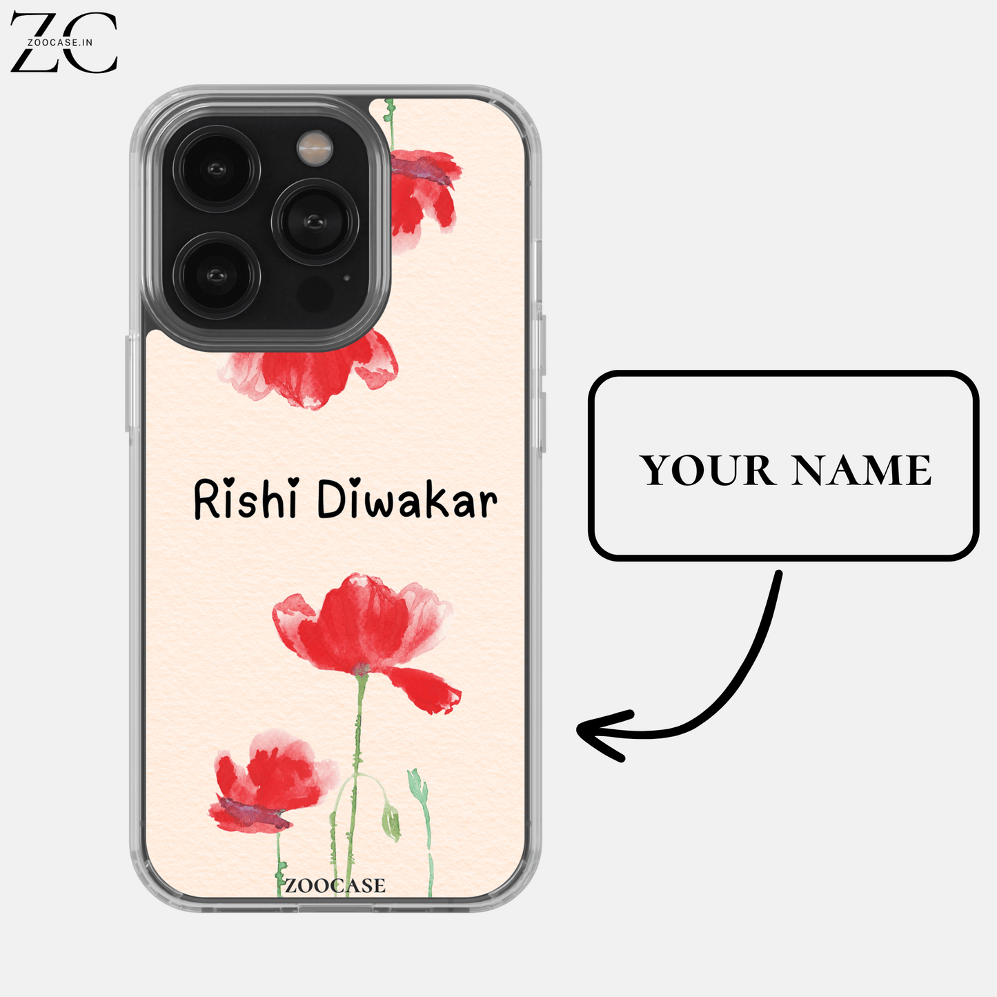 Customised Name Silicon Cover 1.0