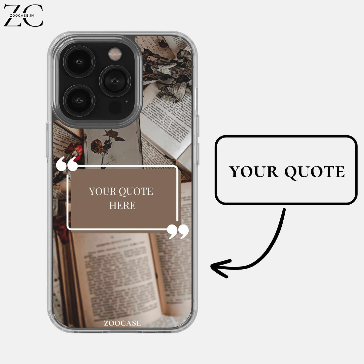 Customised Quote 5.0 Silicon Cover