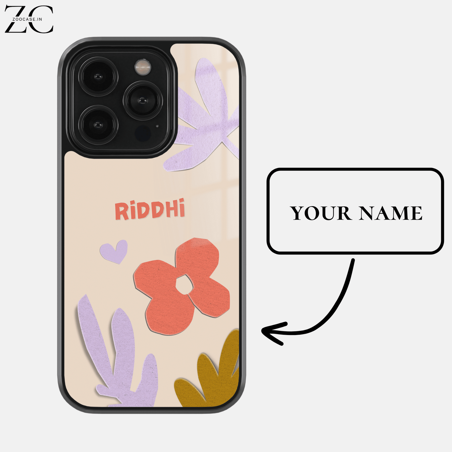 Customised Name 2.0 Glassback Case