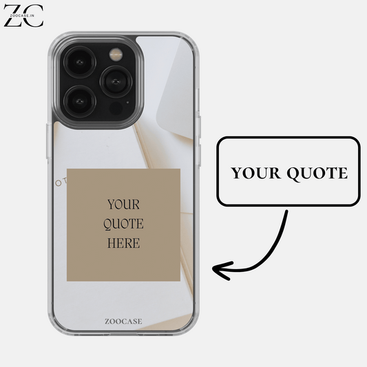 Customised Quote 7.0 Silicon Cover