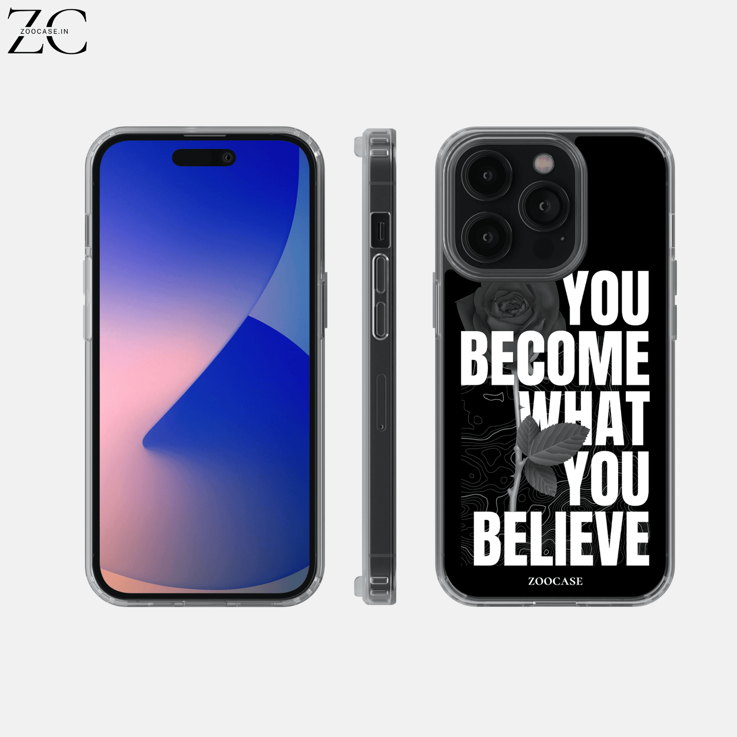 Believe Silicon Case