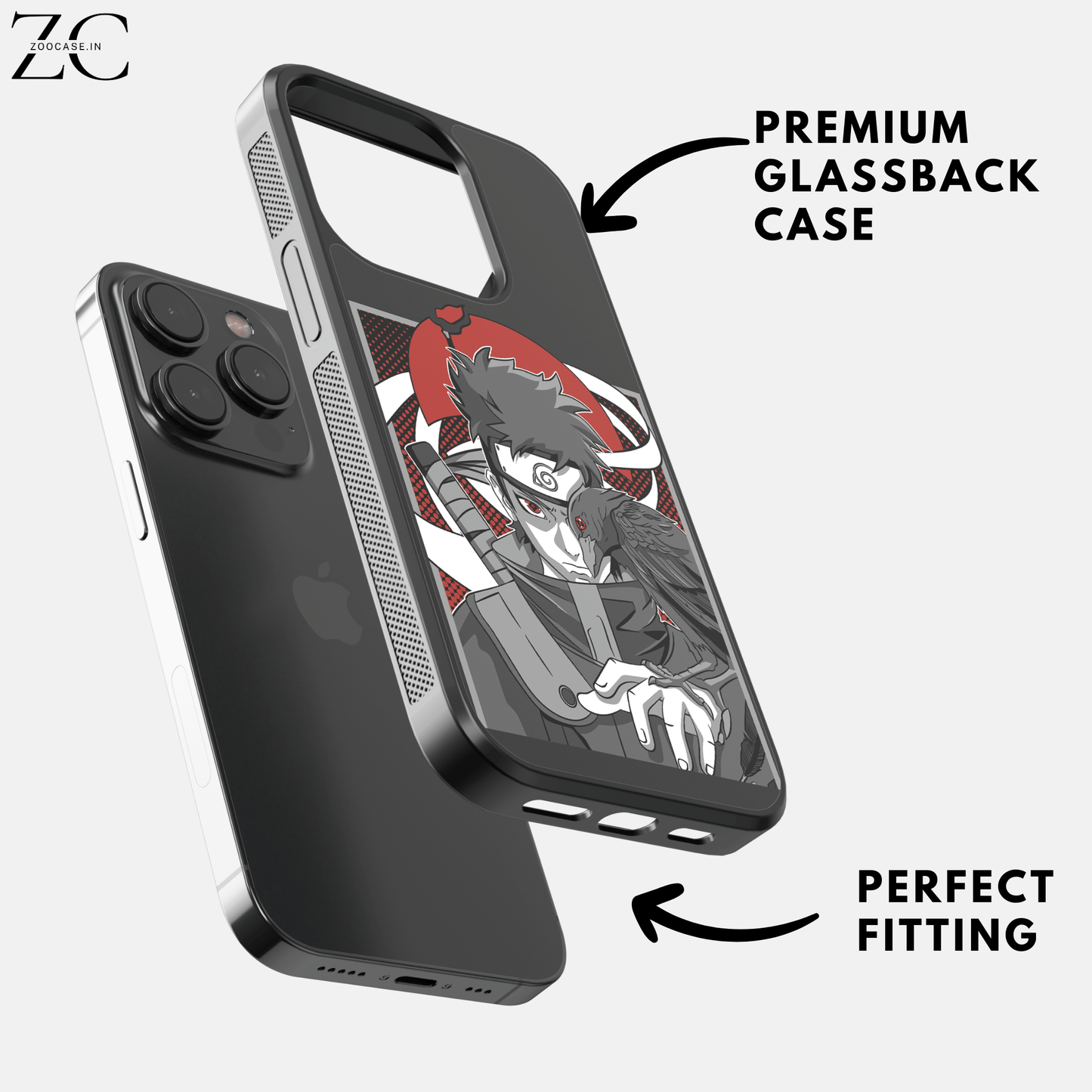 "Shisui Uchiha" Glassback Case