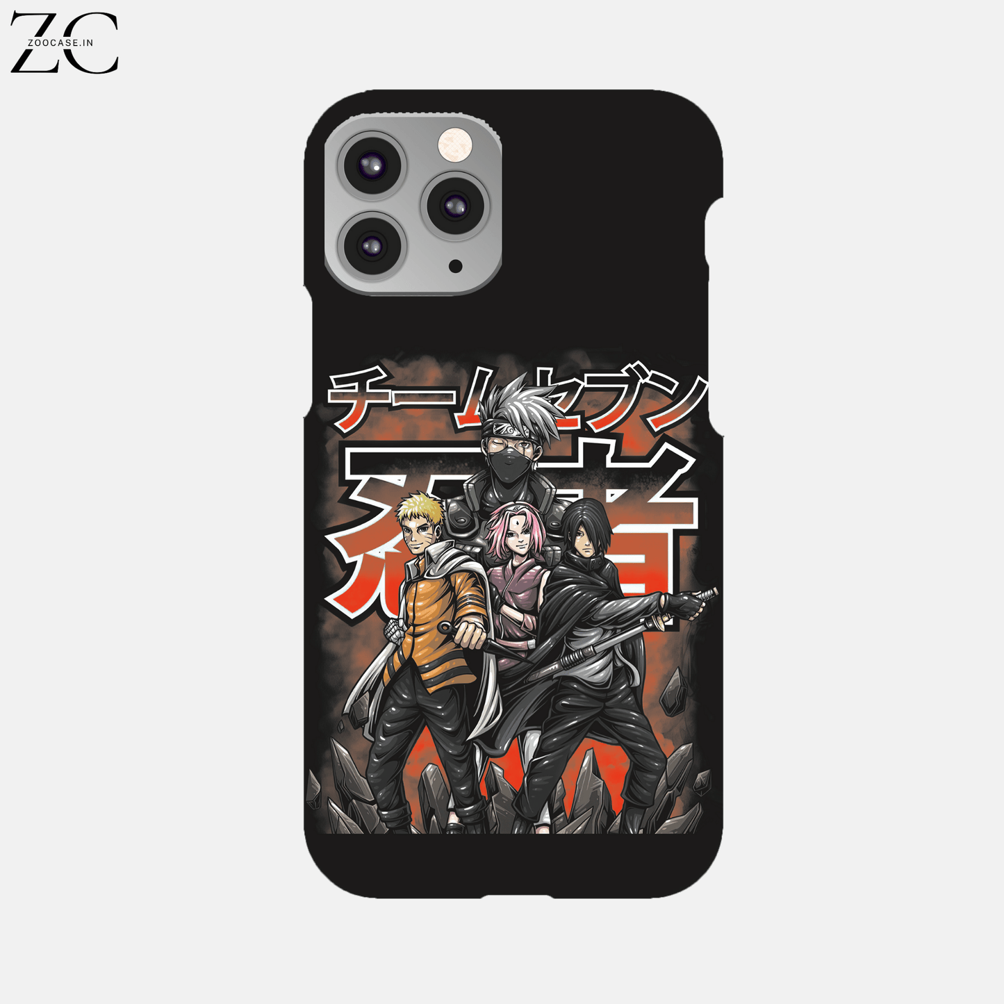 Naruto Team 7 Hard Phone Case