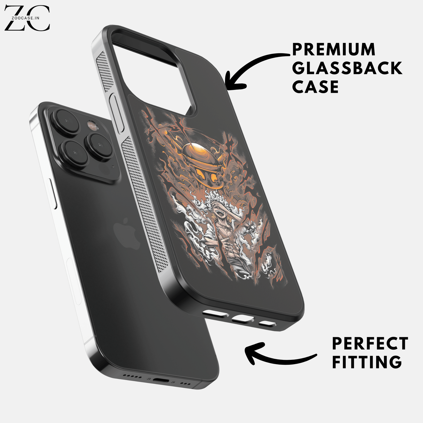 "Luffy" Glassback Case