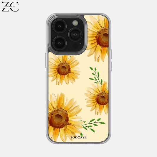 Sunflower Silicon Case