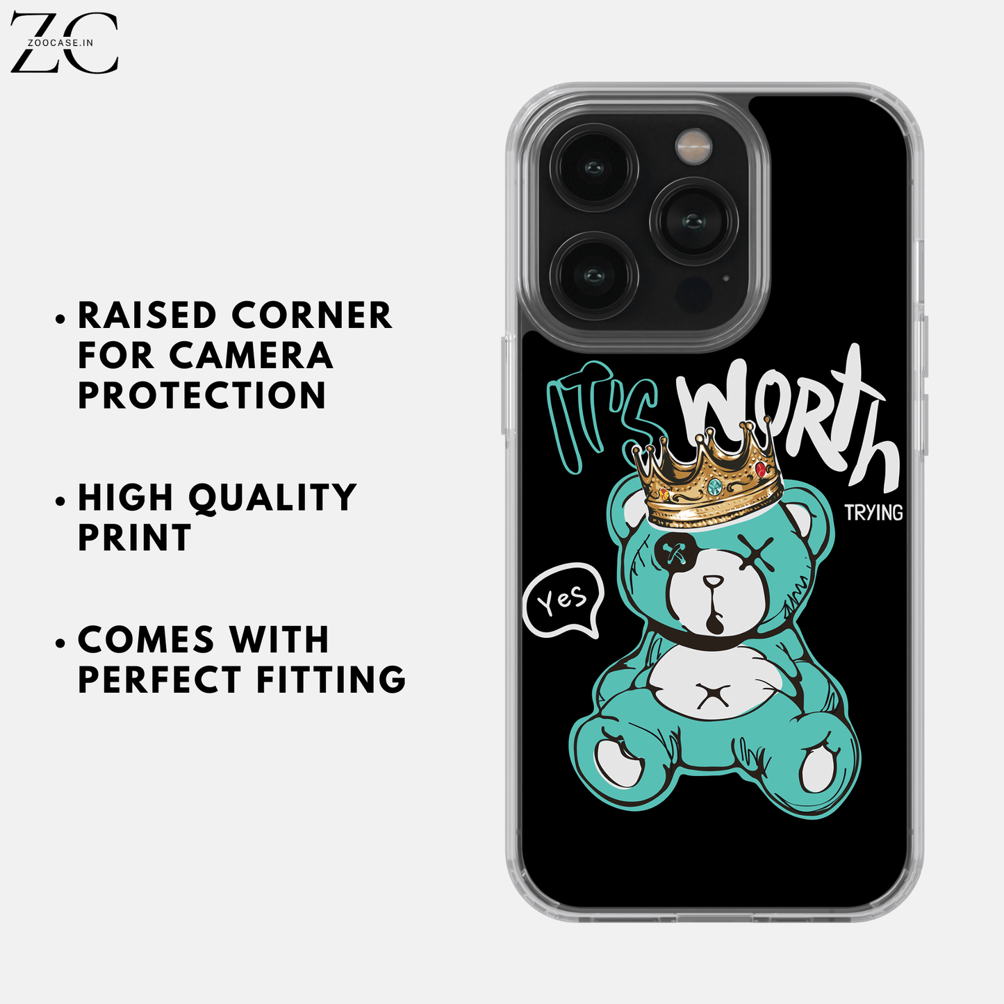 WorthyBear Silicon Case