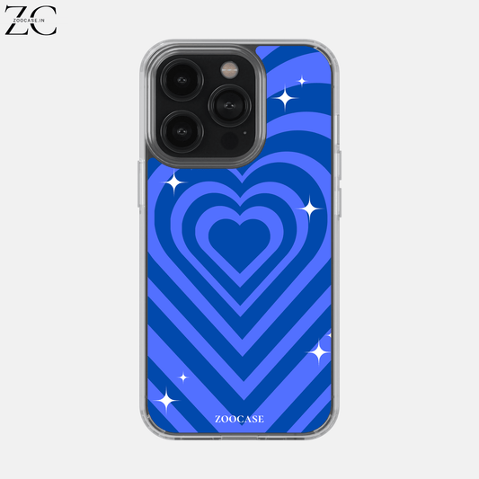 Blue Hearts Silicon Case