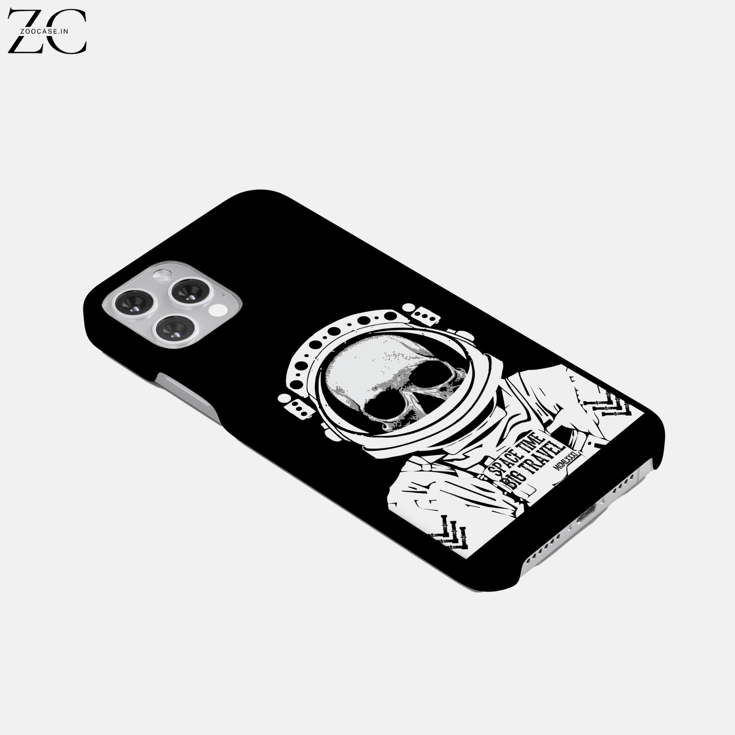 Space Skull Hard Phone Case