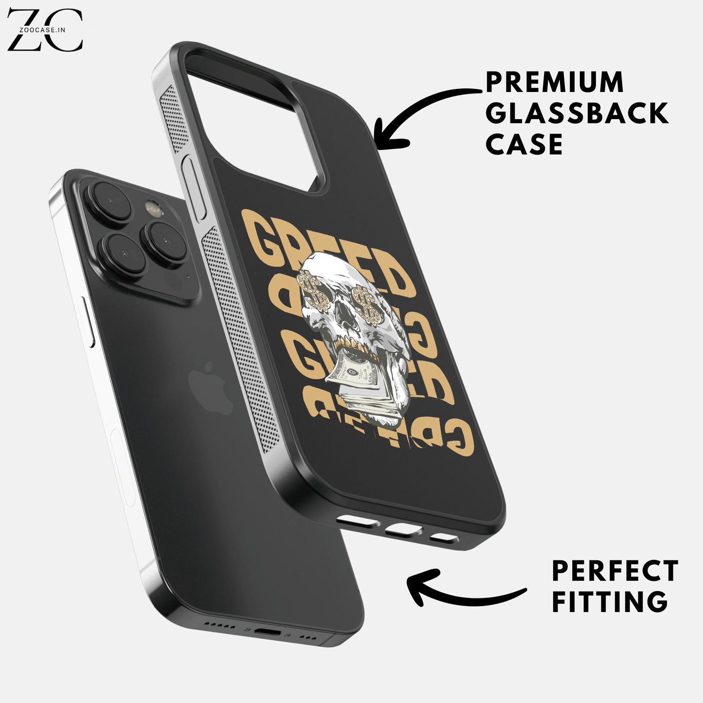 Greed Glassback Case