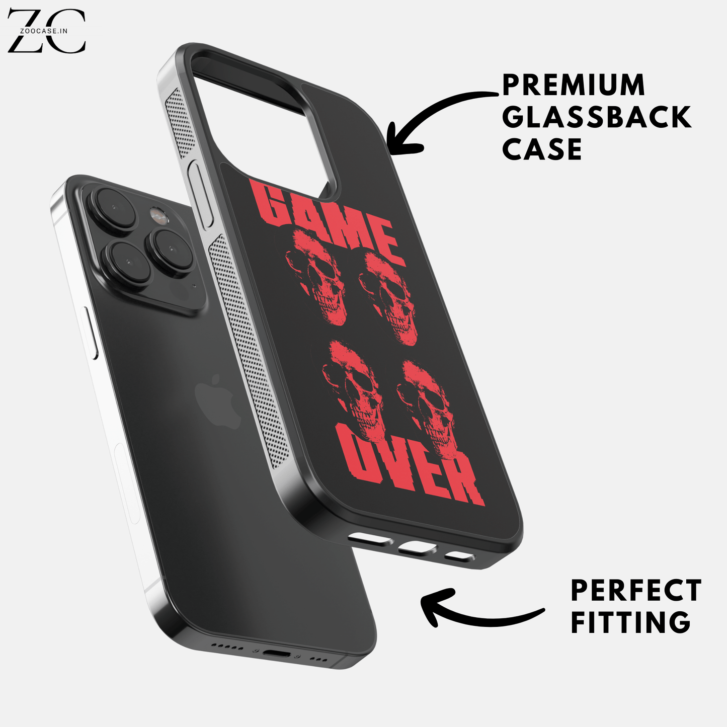 GameOver Glassback Case