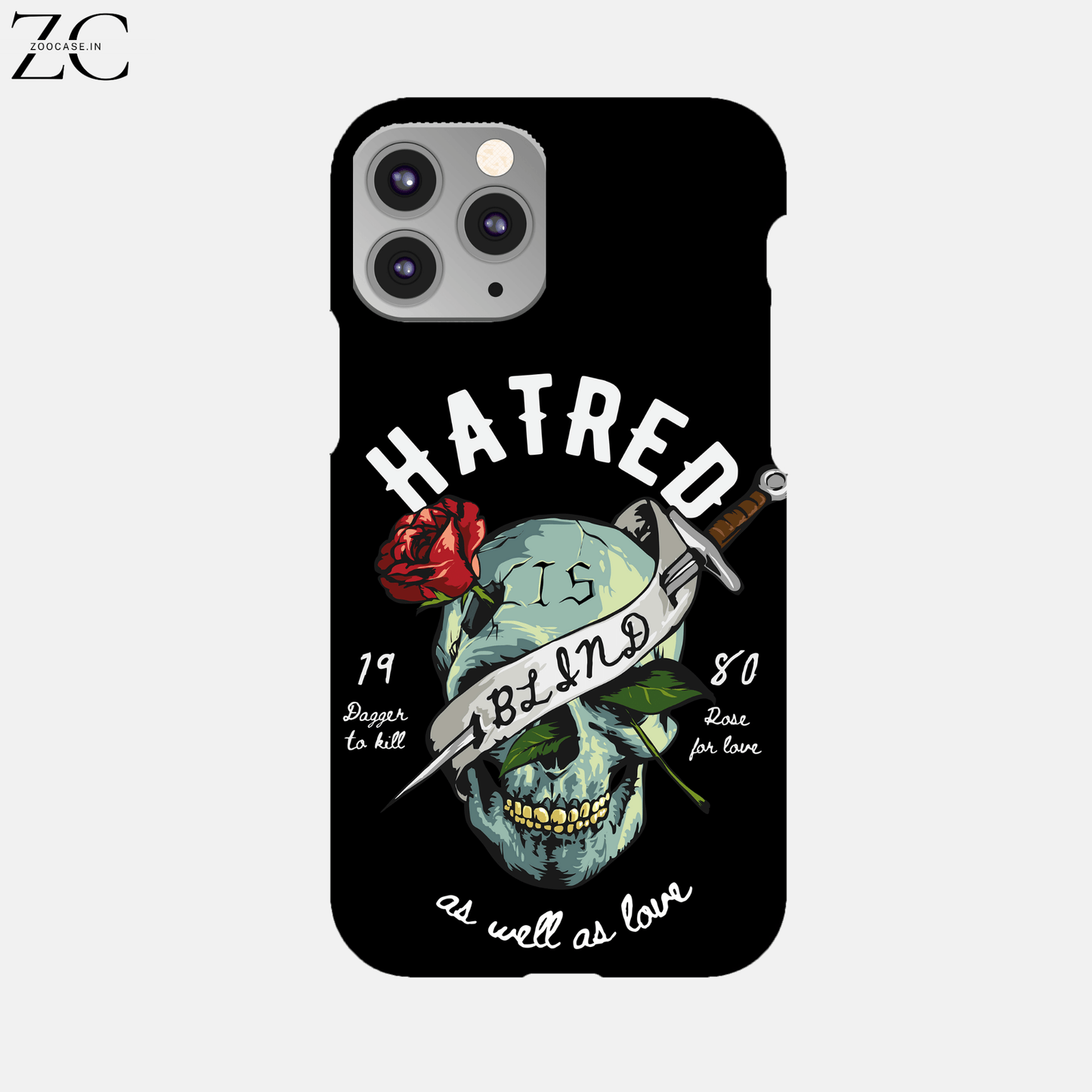 Hatred Hard Phone Case