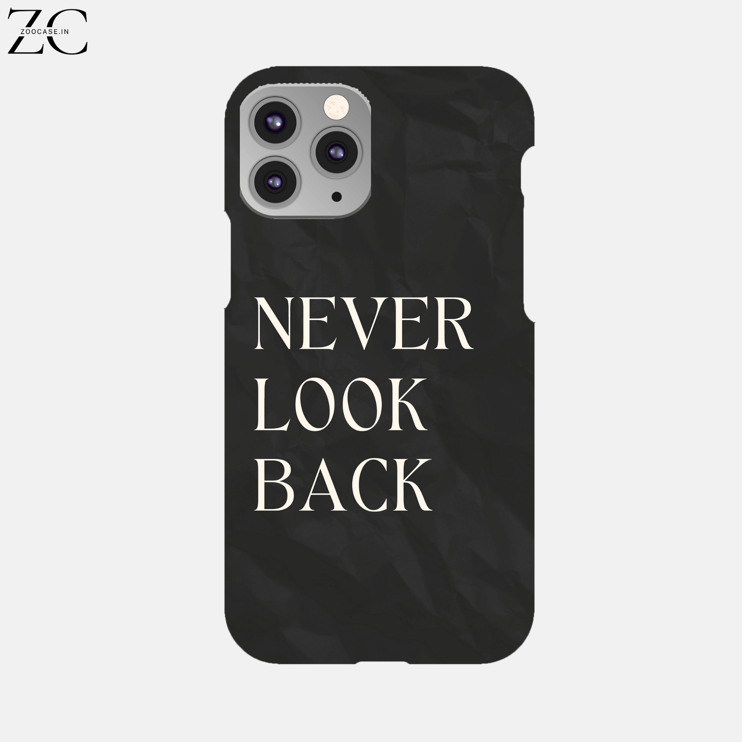 "Never Look Back" Hard Phone Case