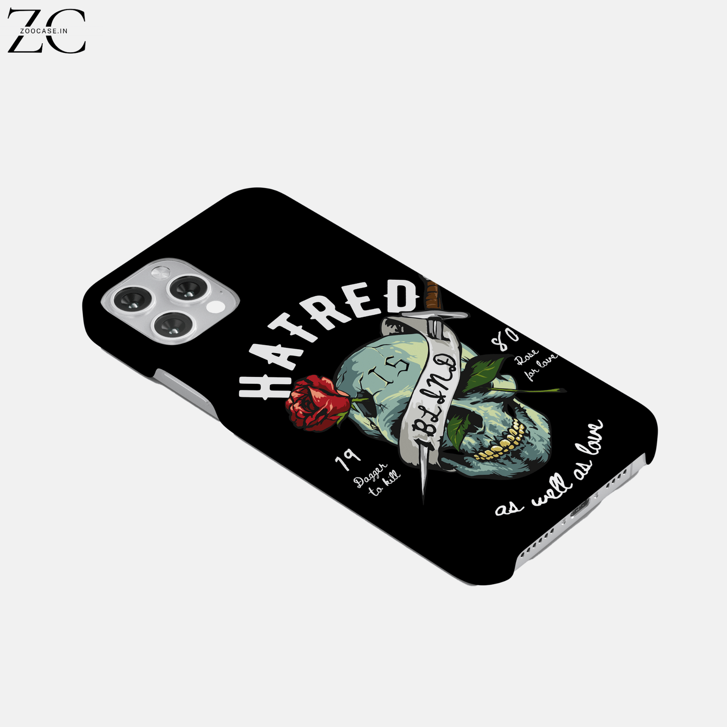 Hatred Hard Phone Case