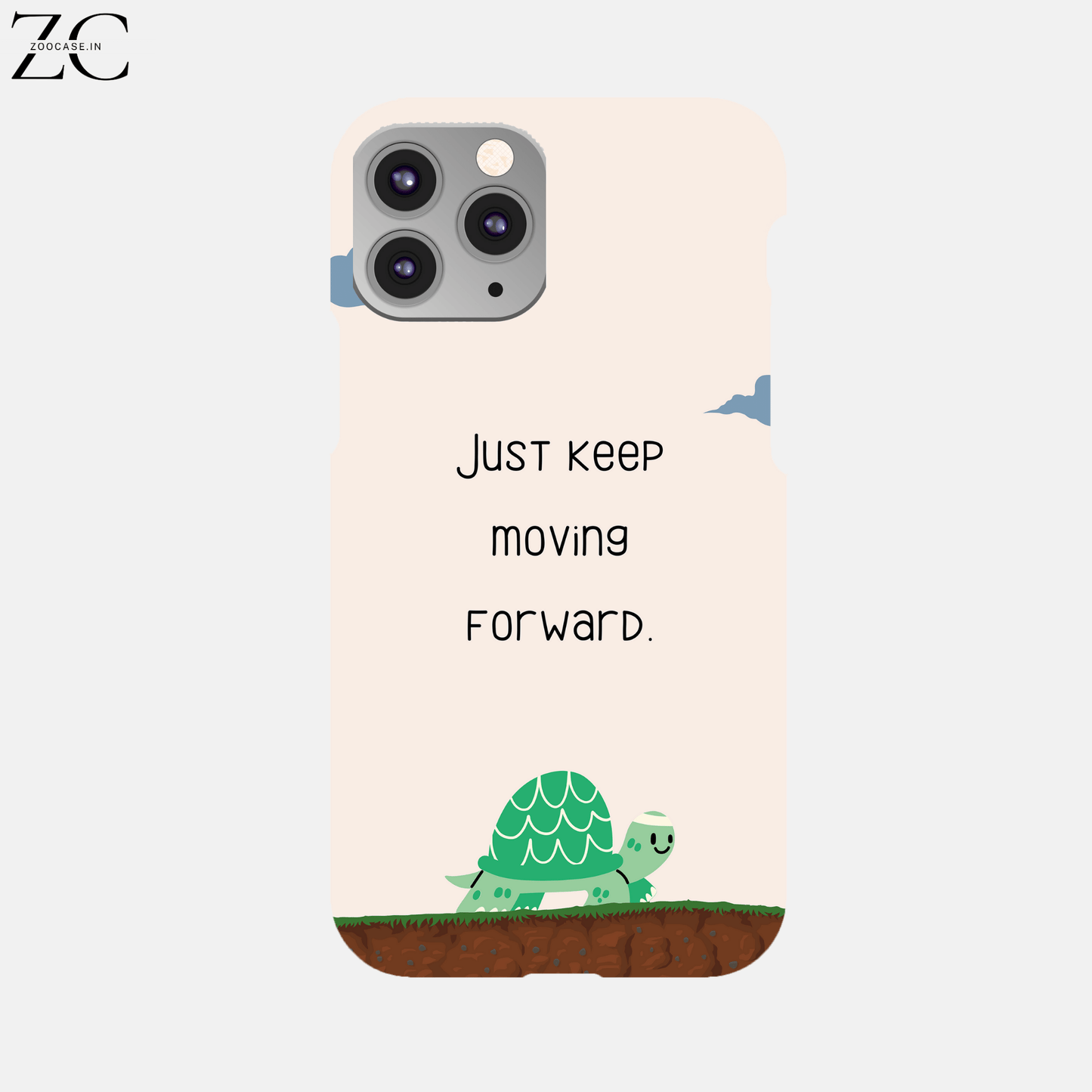 "Keep Moving" Hard Phone Case